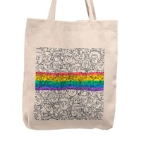 Bolso Tela Tote Bag Cartera Playa - Gente